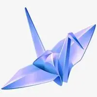 蓝色千纸鹤图片头像_微信头像图片大全