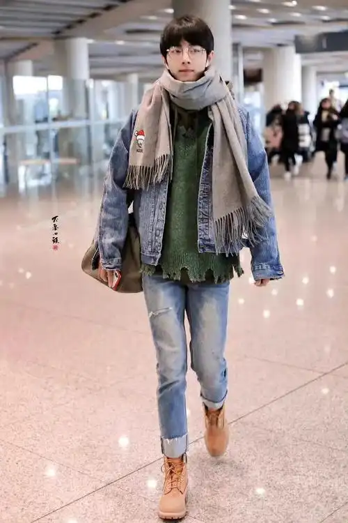 肖战 #机场穿搭  #一眼沦陷  太酷了!我又发一次 - 抖音