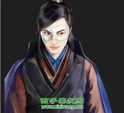 中国古代男子的发型是四方髻,不同朝代有所不同(满清除外).