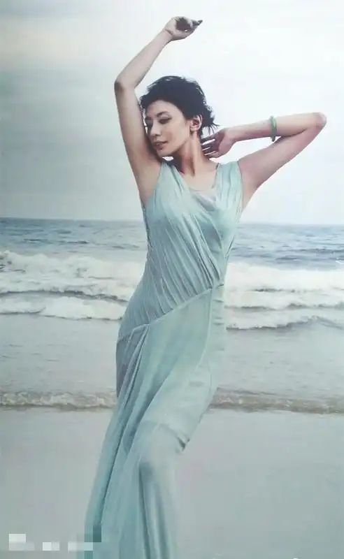 揭贾静雯年轻时旧照 刘德华曾赞其台湾最美