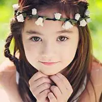可爱小萝莉头像欧美的小孩子小女孩真的很天真可人