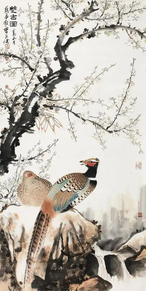 【国画百家】贾广健:不变的中国绘画(工笔花鸟100幅)