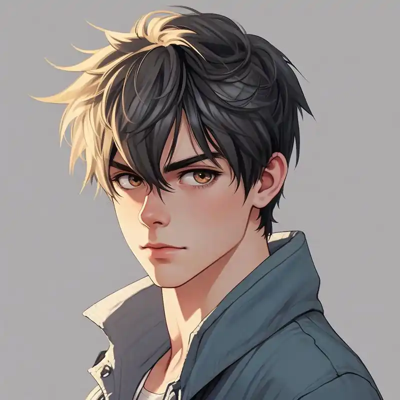 97帅气拔刀,漫画风男生头像96 全新一辑漫画风男生头像来啦!