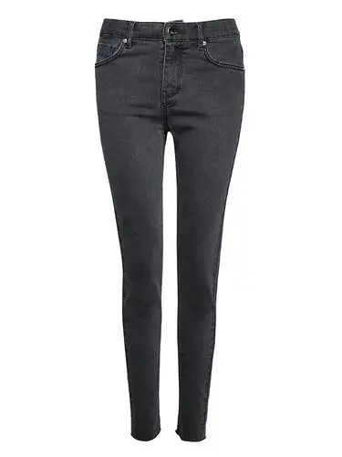 sp68烟灰灰色牛仔裤子女2021年新款春秋紧身百搭牛仔裤