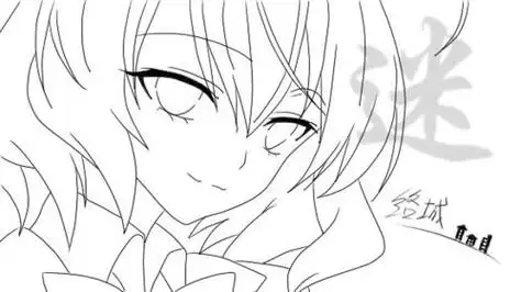 教程如何学习素描漫画素描萌萌的二次元女孩简笔画特曼家的丸子镜子