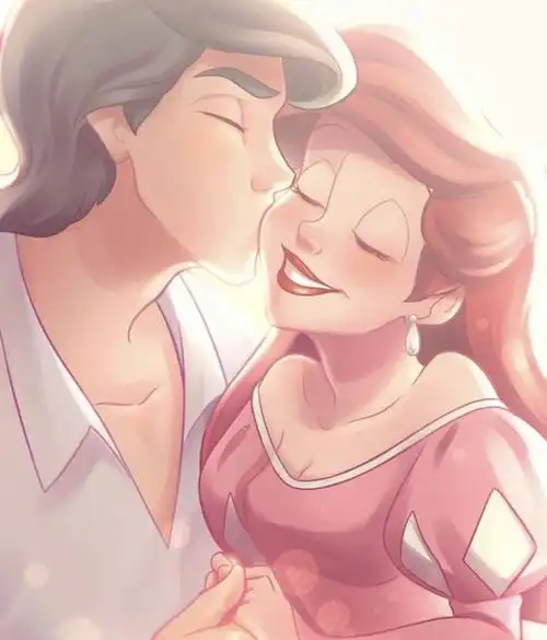 迪士尼公主与王子初次见面我就断定这辈子你都是属于我的