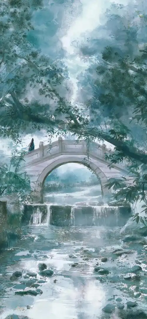手机壁纸超级好看的水墨画壁纸我欲乘风归去