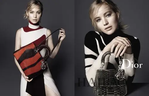 "大表姐"jennifer lawrence演绎dior2015秋冬包袋广告_服装人物_中国