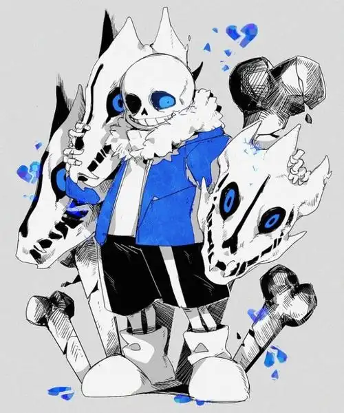 传说之下我变成sans