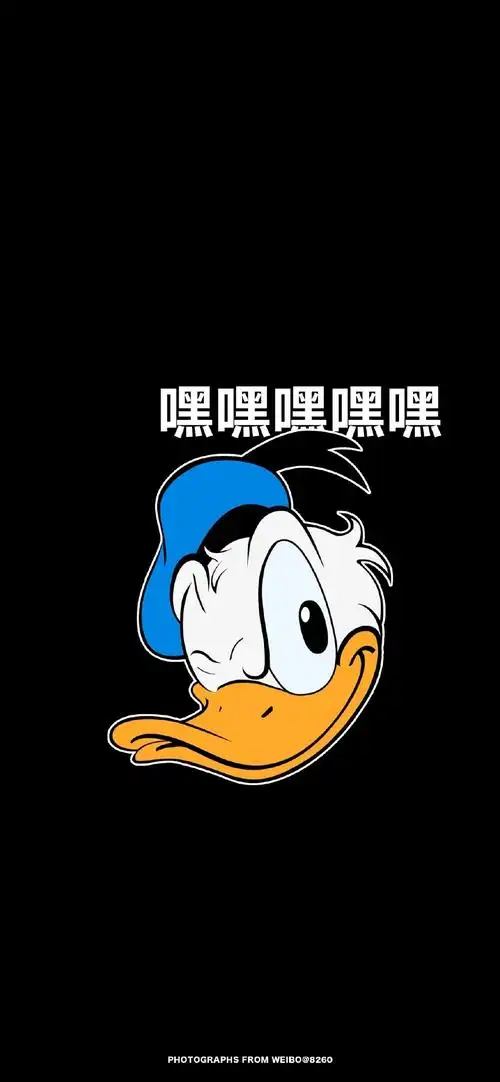 经典动漫角色唐老鸭高清手机壁纸