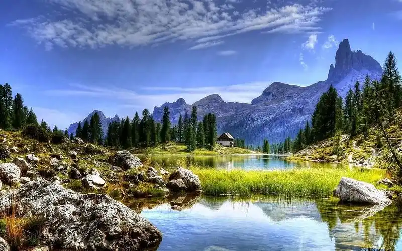 中国美丽山水风景精美组合图桂林山水佳天下