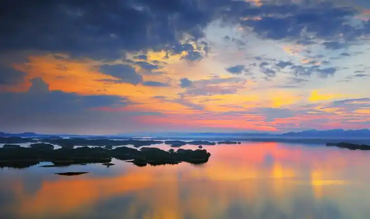 庐山西海主景区原柘林湖司马码头