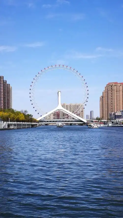 天津海河沿岸风光