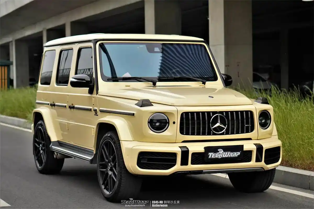 沙漠黄奔驰大g太帅了!