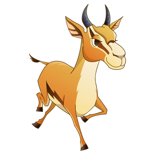 羚羊pngpsd2000*2000奔跑的长颈鹿pngpsd2000*2000卡通调皮可爱的猫