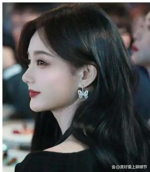 美不美看侧脸!骨相好才是真美人.女明星的侧颜杀,最后一个最美