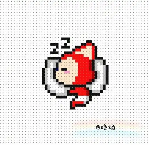 拼豆图纸 阿狸 图源网侵删