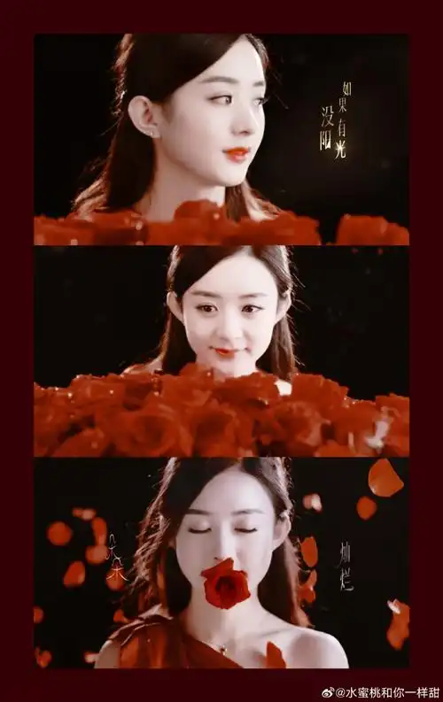 赵丽颖偶像来了##陪赵丽颖奔赴每一个十年##赵丽颖历年活动图