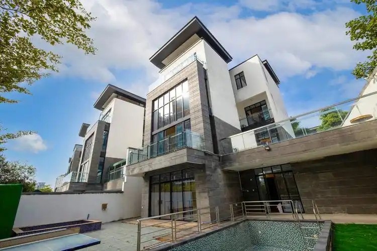 明月山溪18号10房18床三厅豪华度假别墅