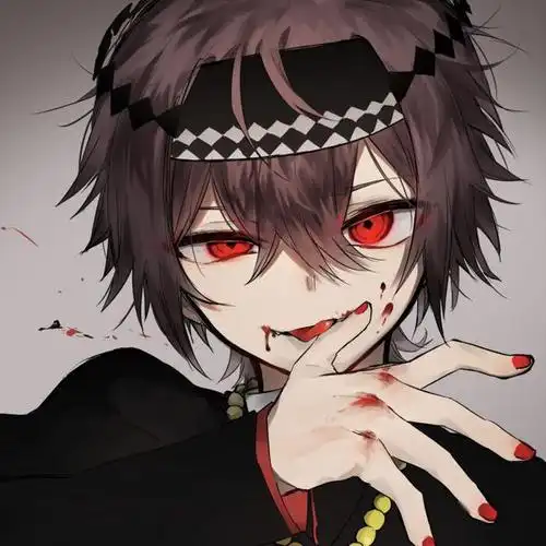 独步闲庭逐夜凉--二次元动漫男头