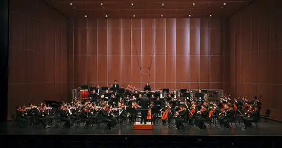 音乐会现场.学校供图