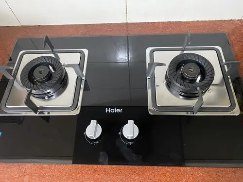 海尔(haier)燃气灶具嵌入式5.0kw大火力钢化玻璃旋火液化气燃气灶 4.