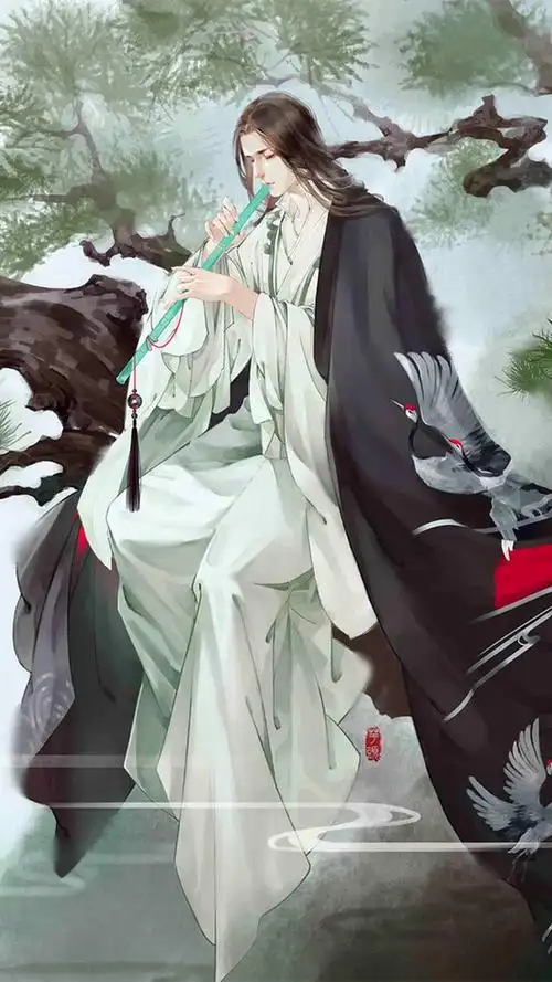 古风美男系列精美插画图集!山有木兮木有枝,心悦君兮君不知