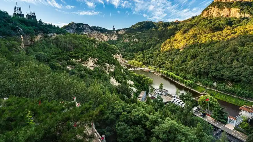 【实拍】青龙峡风景美如画