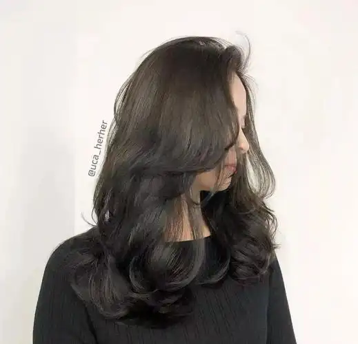 网红大波浪发型女人味十足