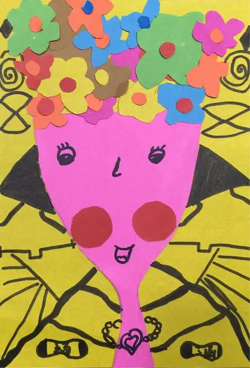 9.9丹尼斯校区兰亭墨趣班六下16:30《手工拼贴画:我的老师》