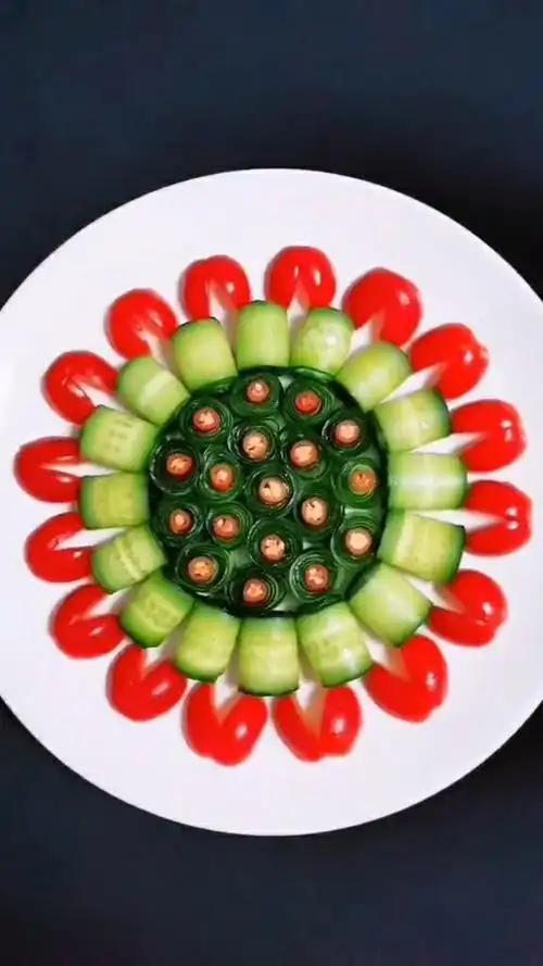 简单又易学的漂亮摆盘,看一遍就学会