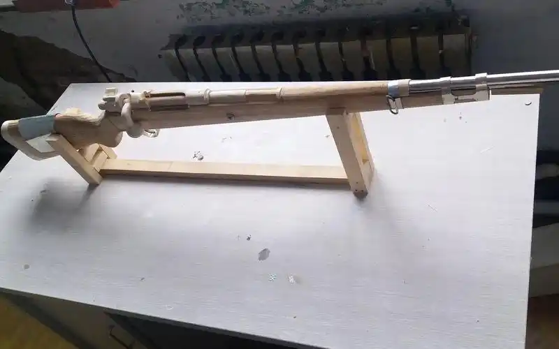 手工自制模型二战名枪kar98k_哔哩哔哩 (゜-゜)つロ 干杯~-bilibili