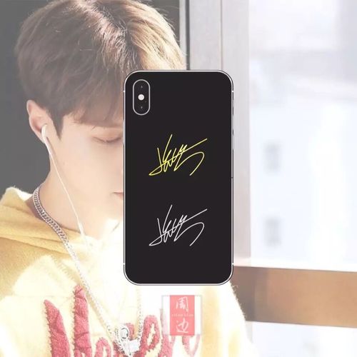 明星应援 张艺兴手机金属签名贴金属分离笔记本贴吉他贴粉丝周边