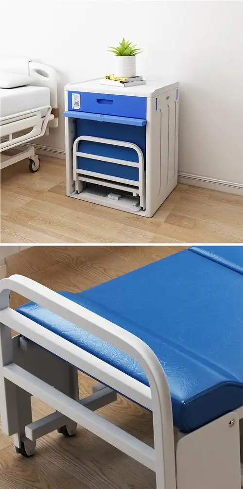 三极户外tripolartp1042医院共享陪护办公室午休折叠床含柜体全套带扫