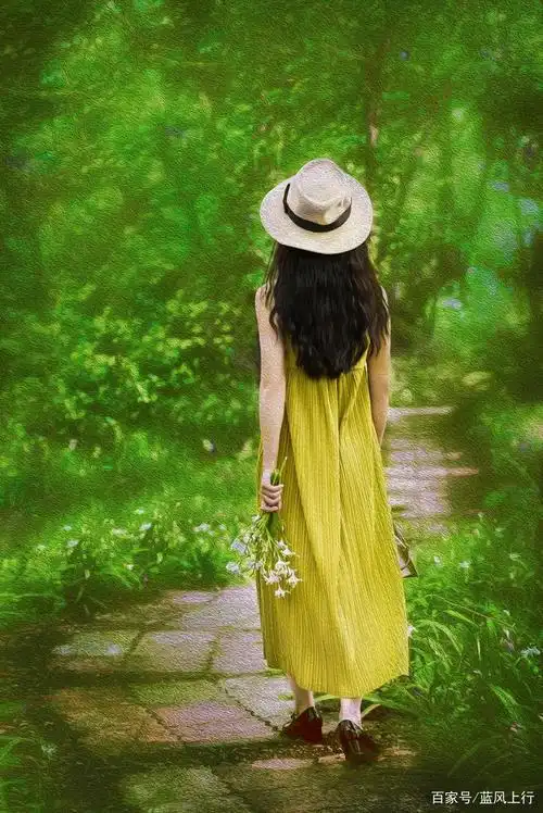 (唯美 文艺 画意感的瞬间背影杀)