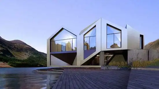 英建筑师设计房屋可应对不同天气变形(图)