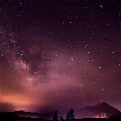 闪亮美丽有趣耀眼的星空风景图片 漫天耀眼的星空风景唯美头像202