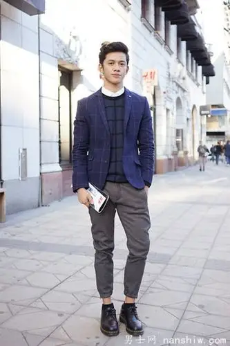 随意西装搭配 穿出百变时尚品味_男装搭配