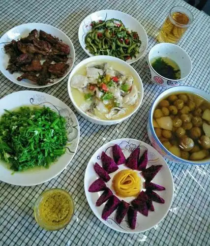 一笑万古春做的晚餐2018年7月29日