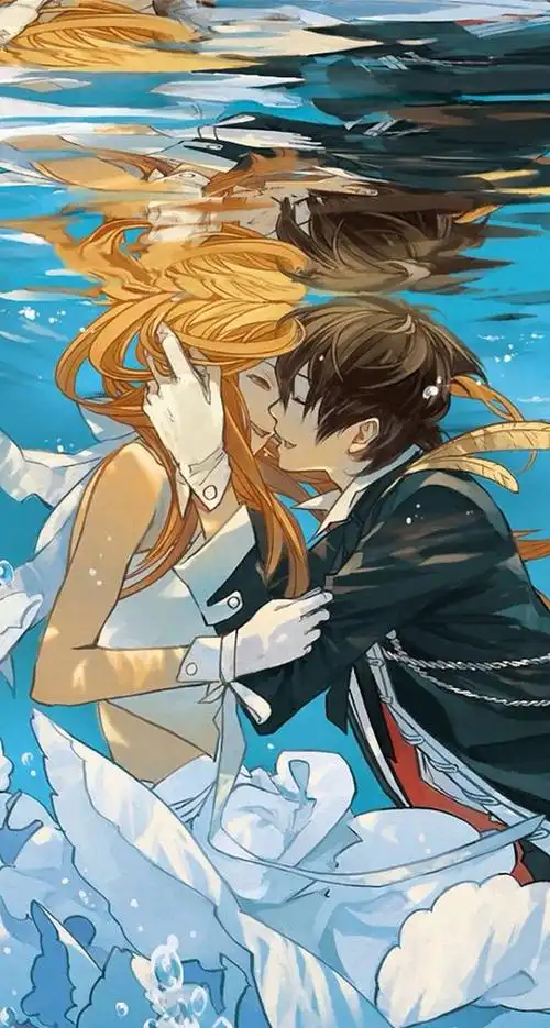 二次元动漫插画情侣壁纸头像