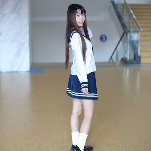 顿冉 胖妹妹大码jk制服套装秋季日系学生制服软妹服关西襟短袖水手服