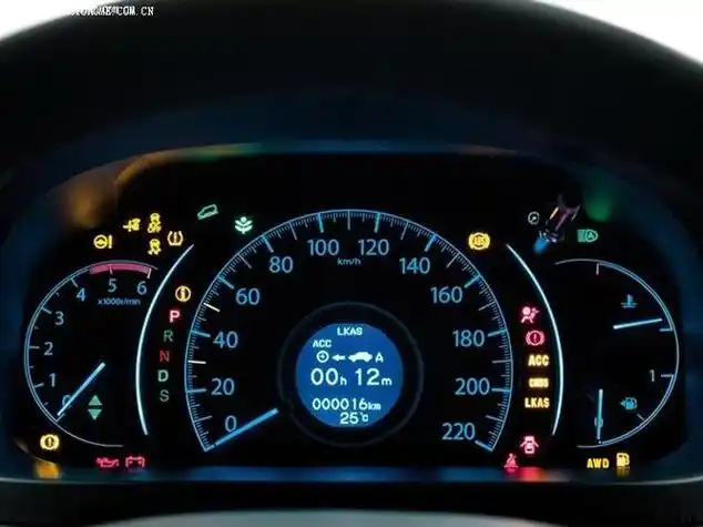 东风本田crv启动机打火吋仪表台灯灭