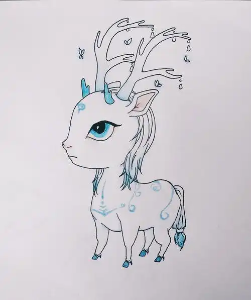 夫诸山海经中最优雅的神兽