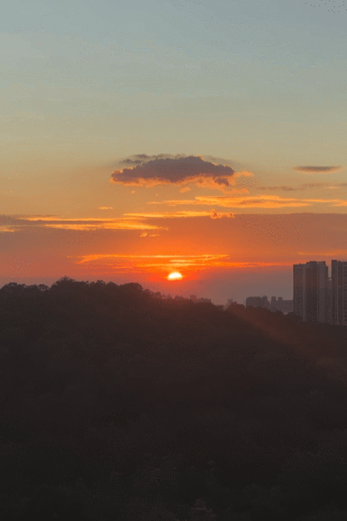 深圳公园#前天深圳湾的治愈晚霞大家看到了吗?