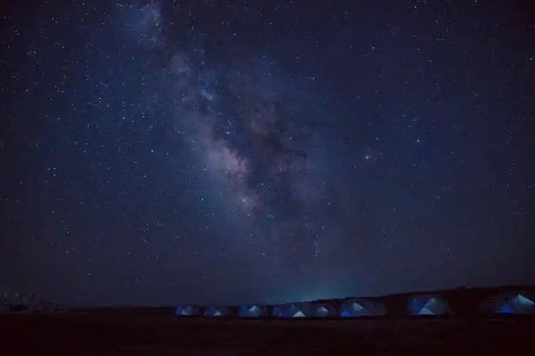 肉眼可见的银河系太美了