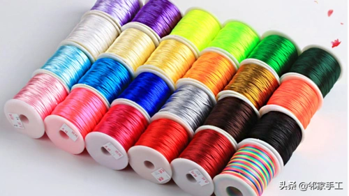 中国结手工编织绳常用线材详细介绍,手把手教你挑选
