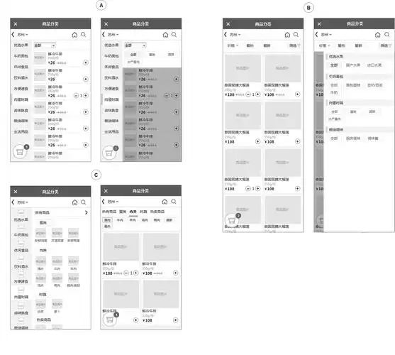 axure产品原型图