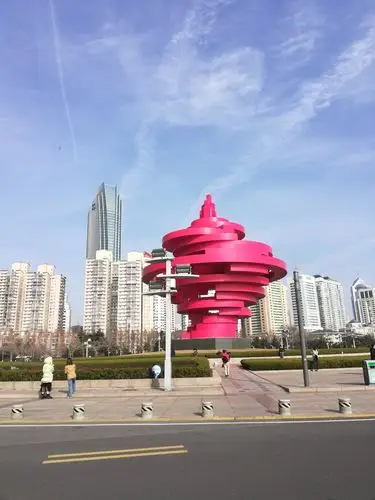 青岛标志性景点之一五四广场