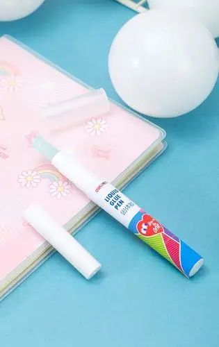 欧阳娜娜款得力固体胶学生用强力高粘度透明果冻胶棒可换替芯