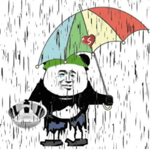 下雨了表情包 - 日常表情包